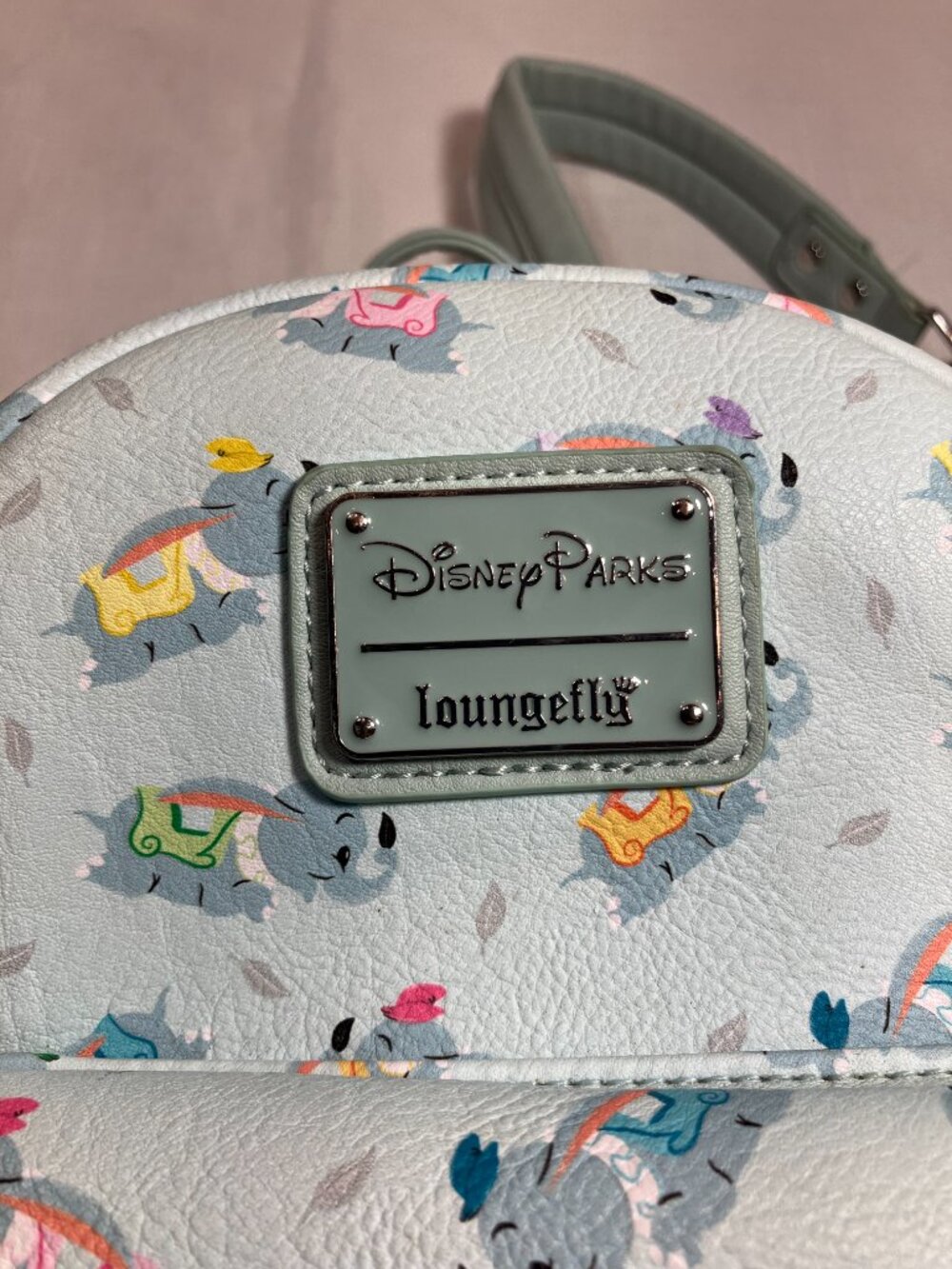 Loungefly Disney Parks Dumbo Ride/Attraction Mini Backpack EUC - Picture 9 of 14